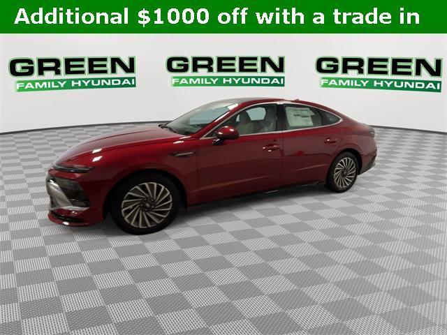new 2025 Hyundai Sonata Hybrid car, priced at $37,396