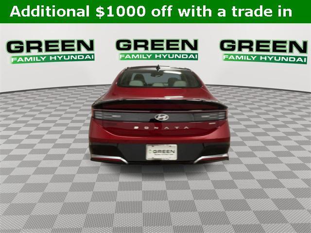 new 2025 Hyundai Sonata Hybrid car, priced at $37,396