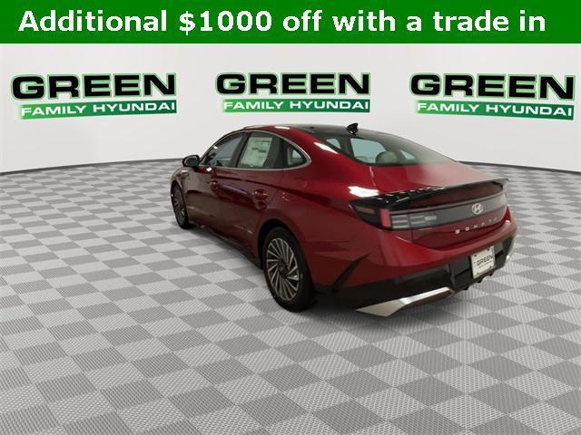 new 2025 Hyundai Sonata Hybrid car, priced at $37,396