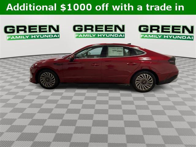 new 2025 Hyundai Sonata Hybrid car, priced at $37,396