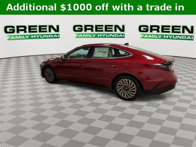 new 2025 Hyundai Sonata Hybrid car, priced at $37,396