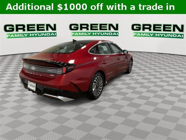 new 2025 Hyundai Sonata Hybrid car, priced at $37,396