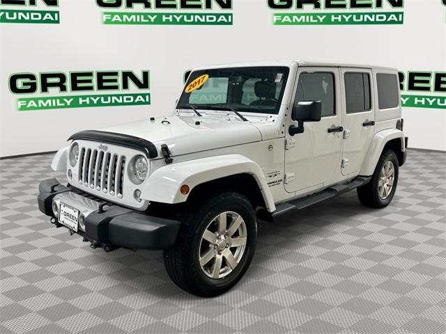 used 2017 Jeep Wrangler Unlimited car, priced at $17,595