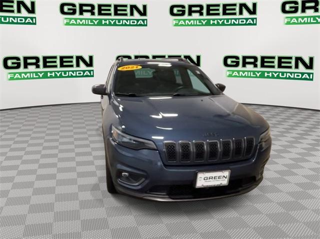 used 2021 Jeep Cherokee car, priced at $18,869