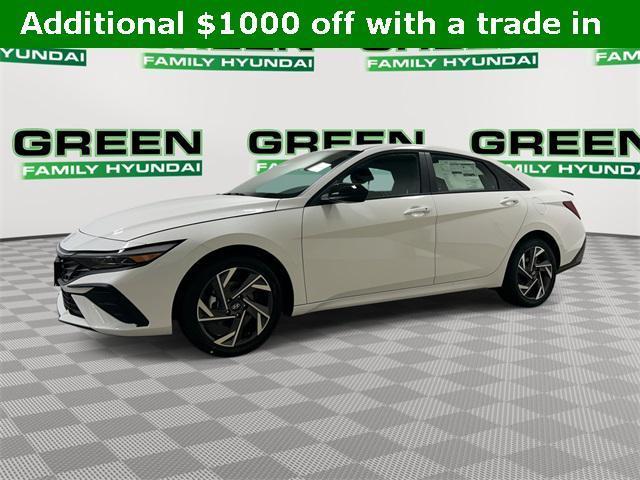 new 2025 Hyundai Elantra car, priced at $24,119