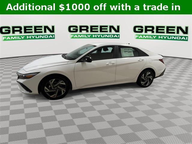 new 2025 Hyundai Elantra car, priced at $24,119
