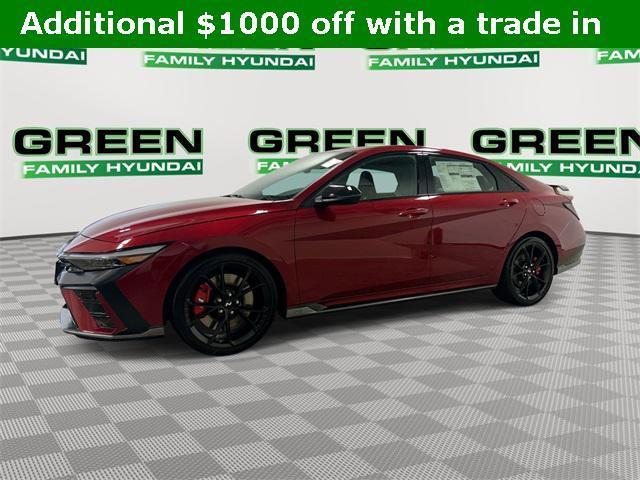 new 2025 Hyundai ELANTRA N car, priced at $35,093