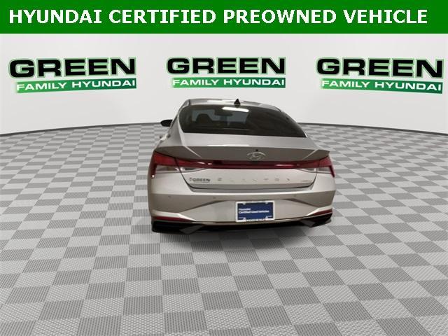 used 2021 Hyundai Elantra car, priced at $14,950