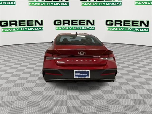 used 2025 Hyundai Elantra car, priced at $22,833