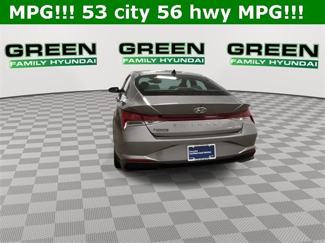 used 2023 Hyundai ELANTRA HEV car, priced at $19,599
