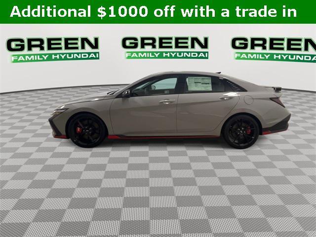 new 2025 Hyundai ELANTRA N car, priced at $36,501