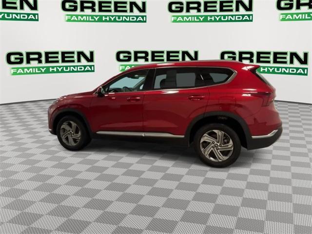 used 2021 Hyundai Santa Fe car, priced at $18,625