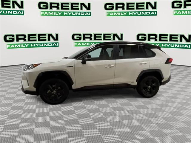 used 2021 Toyota RAV4 Hybrid car, priced at $30,995