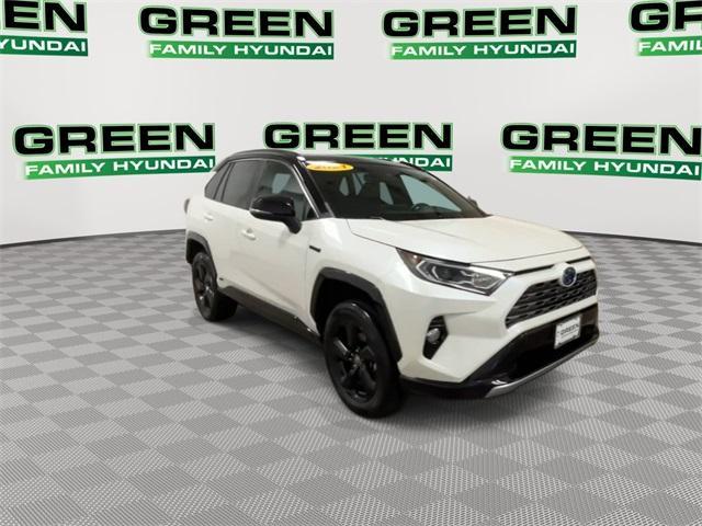 used 2021 Toyota RAV4 Hybrid car, priced at $30,995