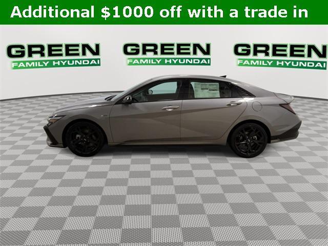 new 2025 Hyundai Elantra car, priced at $29,013