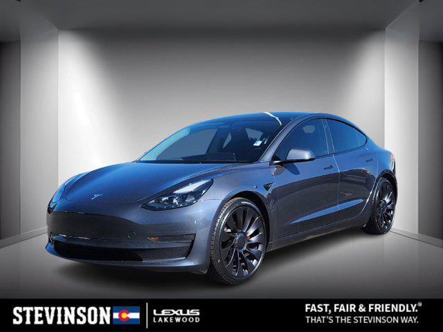 used 2023 Tesla Model 3 car, priced at $31,298