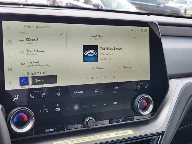 new 2026 Lexus TX 350 car, priced at $65,179