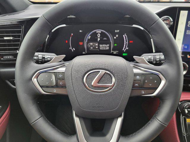 new 2025 Lexus NX 350h car, priced at $53,620
