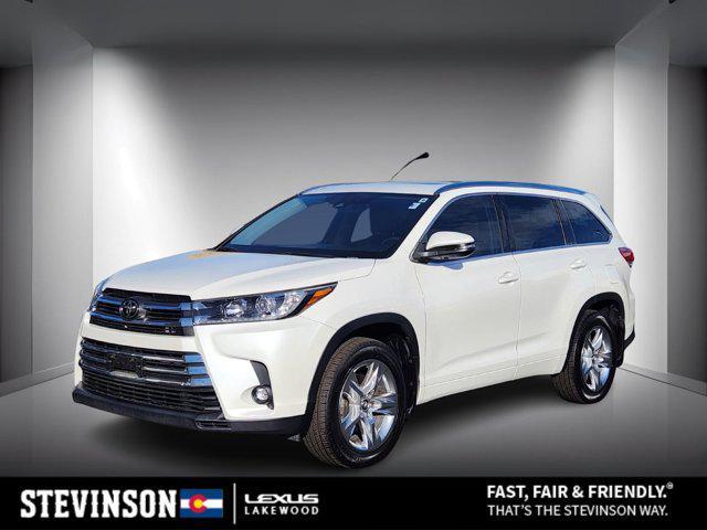 used 2019 Toyota Highlander car, priced at $33,701