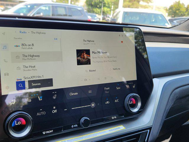 new 2025 Lexus TX 500h car, priced at $74,340