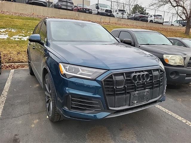 used 2021 Audi Q7 car, priced at $33,299