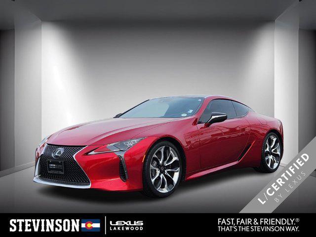 used 2020 Lexus LC 500 car, priced at $64,201