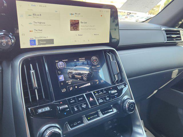 new 2025 Lexus LX 700h car, priced at $119,433