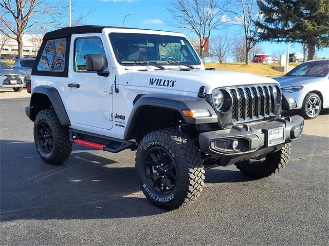 used 2022 Jeep Wrangler car, priced at $26,299