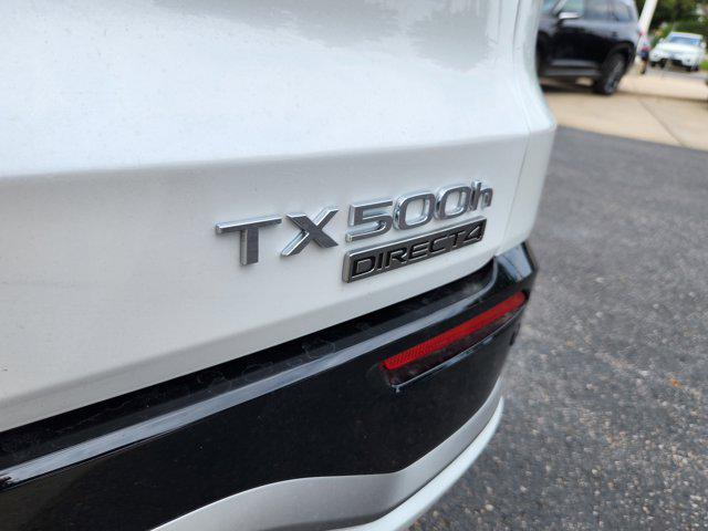 new 2025 Lexus TX 500h car, priced at $74,340