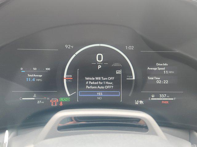 new 2025 Lexus TX 500h car, priced at $74,340