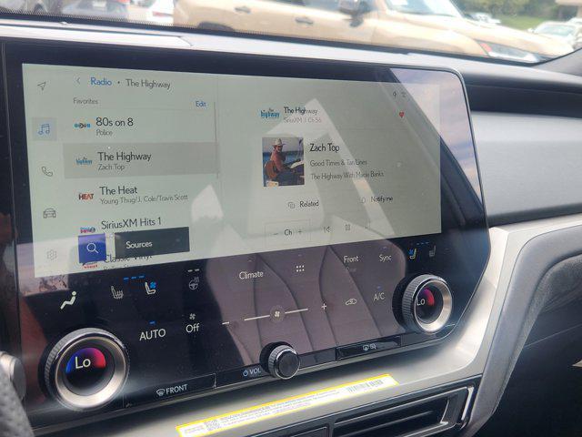 new 2025 Lexus TX 500h car, priced at $74,340