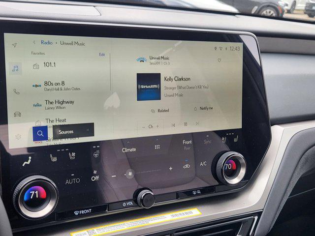 new 2026 Lexus TX 350 car, priced at $71,449