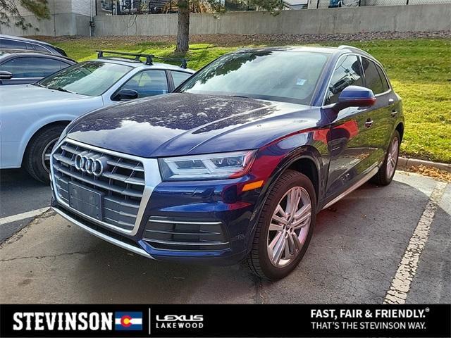 used 2018 Audi Q5 car, priced at $19,999