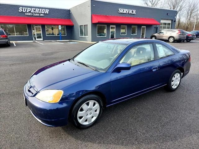 used 2002 Honda Civic car, priced at $4,695