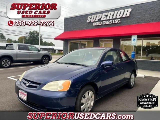 used 2002 Honda Civic car, priced at $4,695