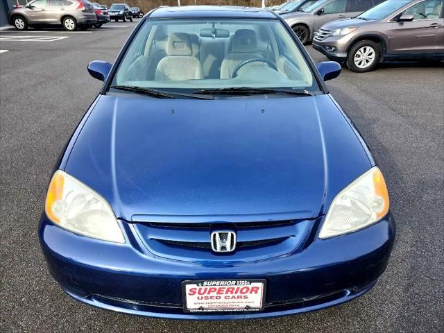 used 2002 Honda Civic car, priced at $4,695