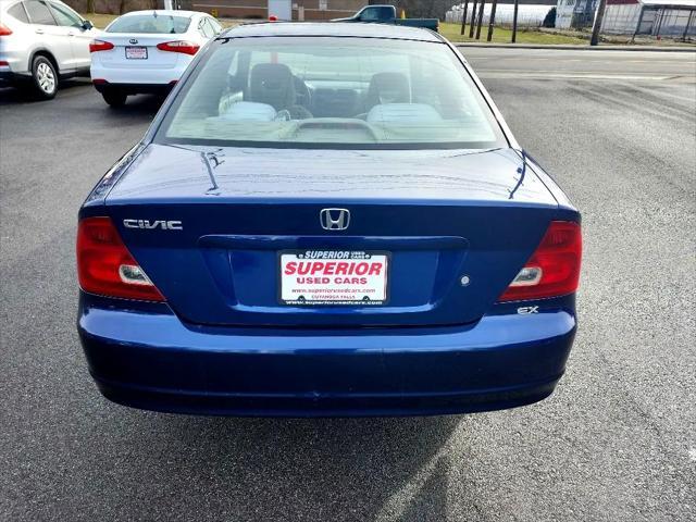 used 2002 Honda Civic car, priced at $4,695
