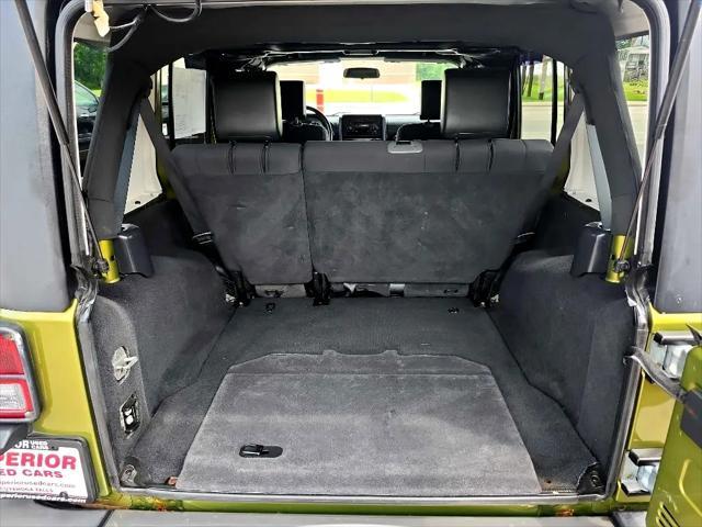 used 2010 Jeep Wrangler Unlimited car, priced at $10,990