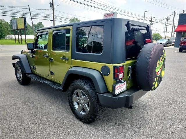 used 2010 Jeep Wrangler Unlimited car, priced at $10,990