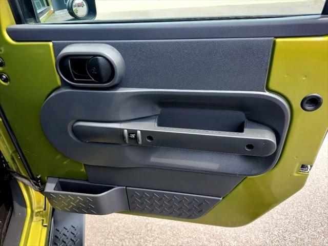 used 2010 Jeep Wrangler Unlimited car, priced at $10,990
