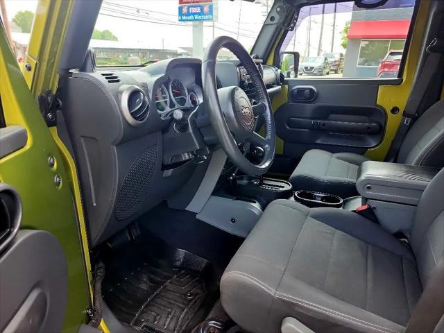 used 2010 Jeep Wrangler Unlimited car, priced at $10,990