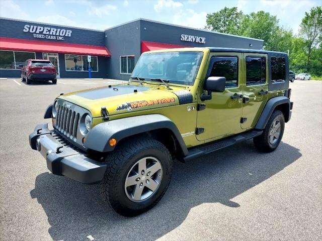 used 2010 Jeep Wrangler Unlimited car, priced at $10,990