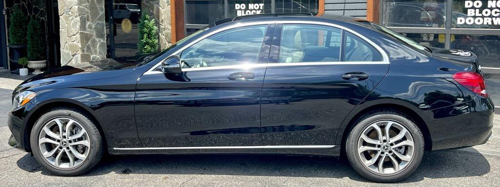 used 2017 Mercedes-Benz C-Class car, priced at $24,999