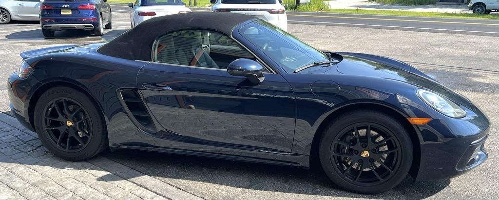 used 2017 Porsche 718 Boxster car, priced at $35,999