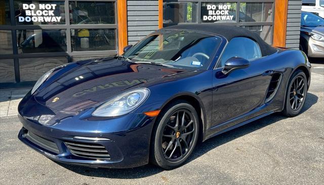 used 2017 Porsche 718 Boxster car, priced at $35,999