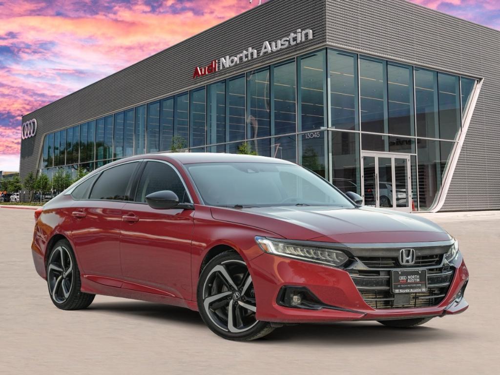 used 2021 Honda Accord car, priced at $23,900