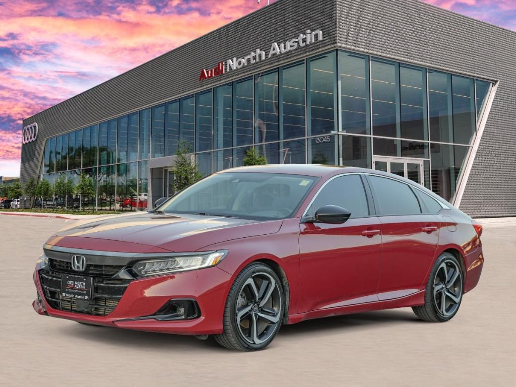 used 2021 Honda Accord car, priced at $23,900