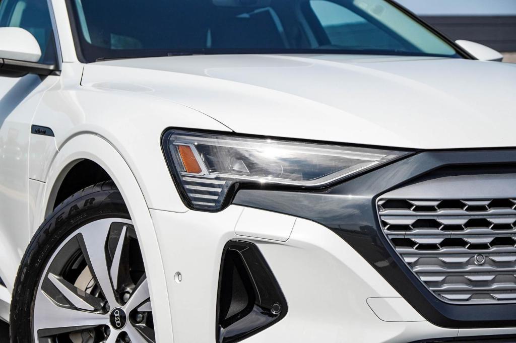 used 2024 Audi Q8 e-tron car, priced at $63,868