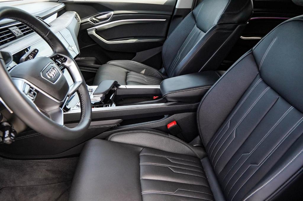 used 2024 Audi Q8 e-tron car, priced at $63,868