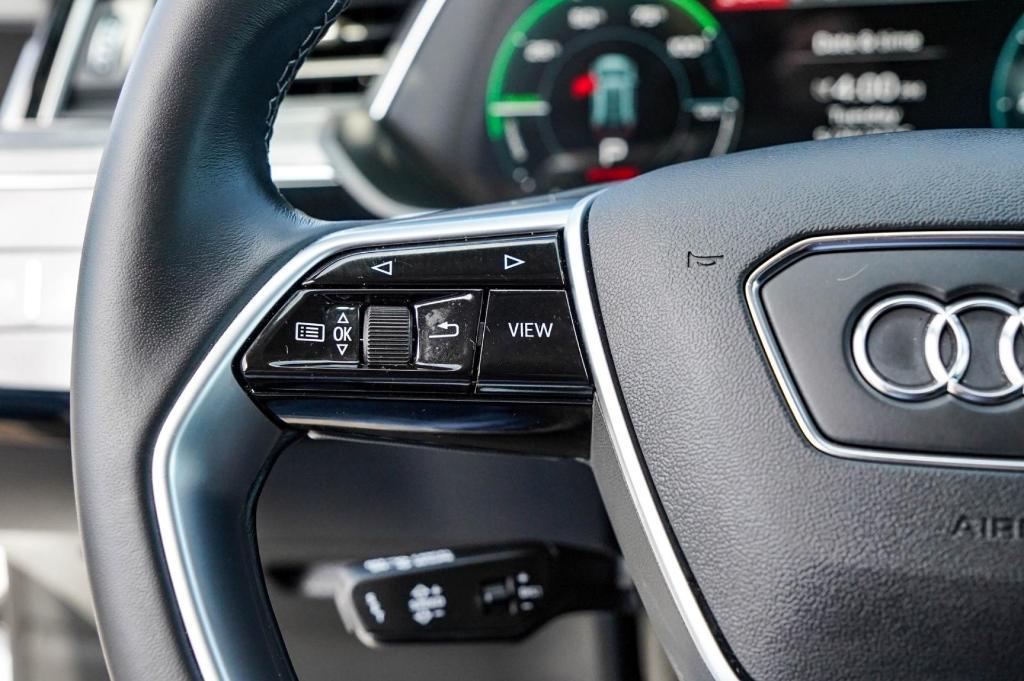 used 2024 Audi Q8 e-tron car, priced at $63,868